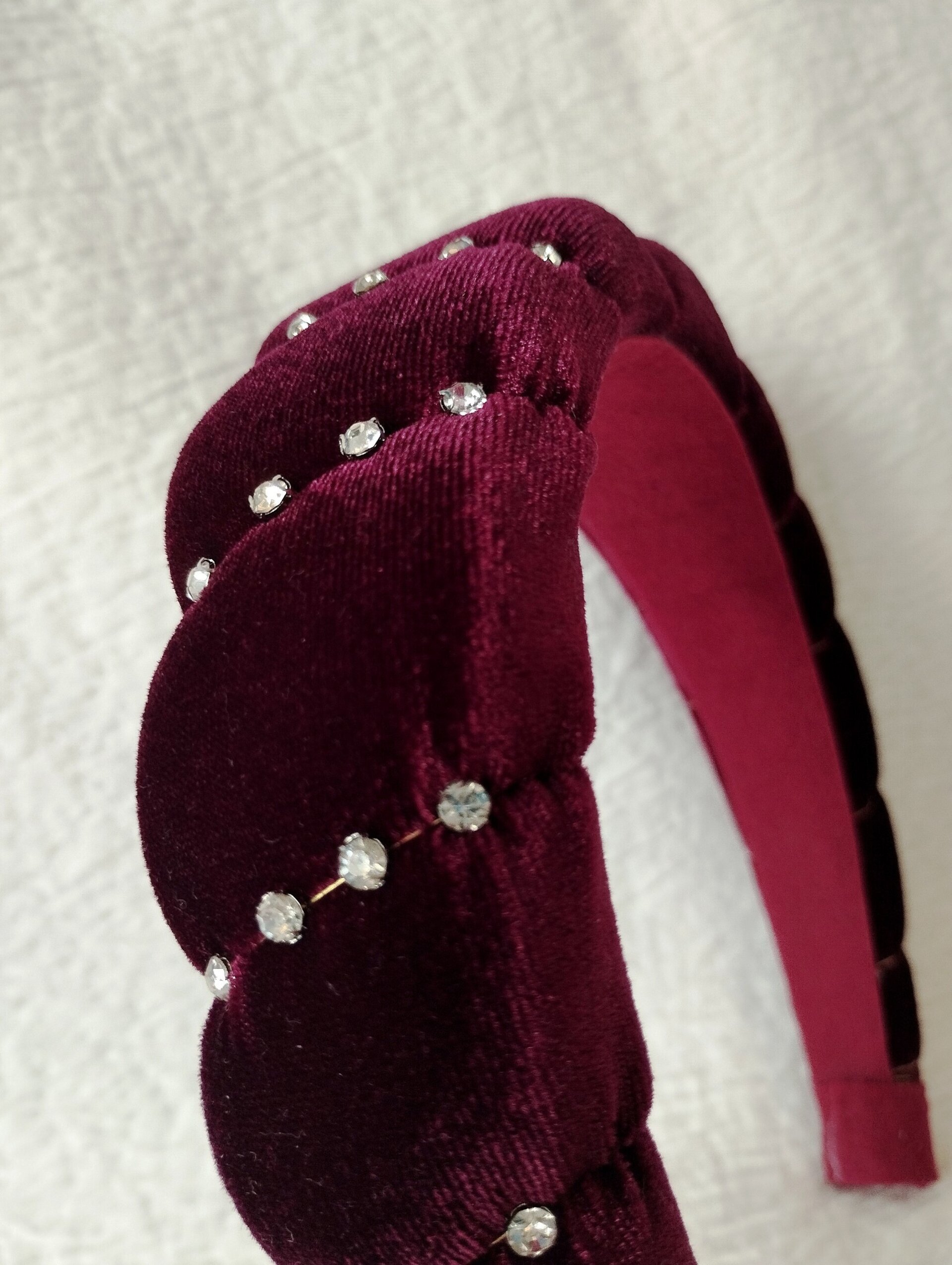 Diadema Velvet Rouge - 5