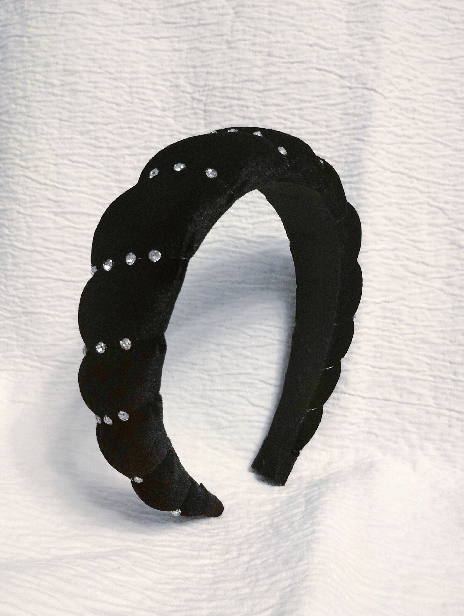 Diadema Velvet Noir - 3